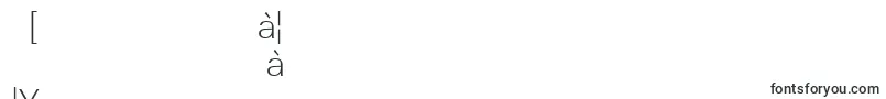 Lunchtype22Light-Schriftart – bengalische Schriften